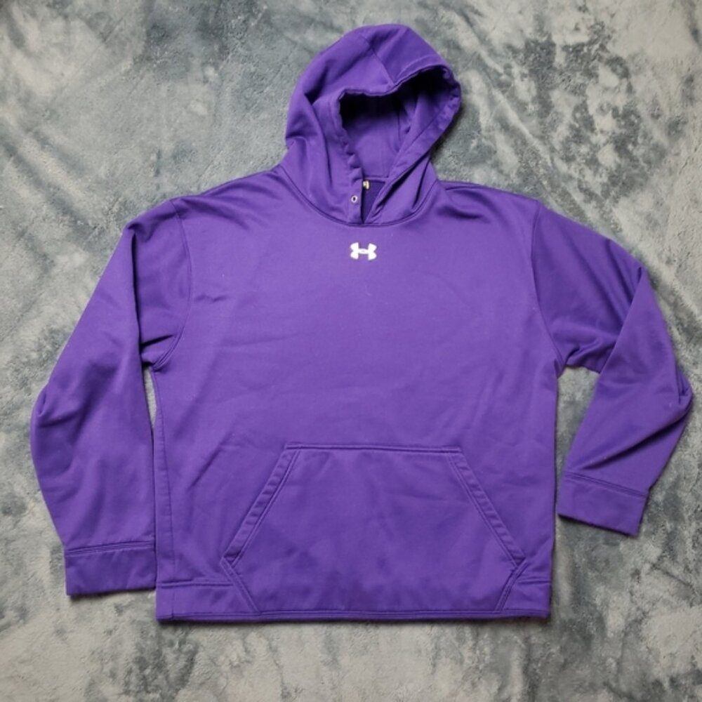 Under Armour Loose Fit Purple Hoodie